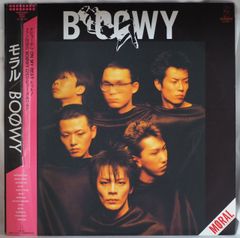 BOØWY MORAL 見本盤レコード BOØWY／MORAL（ Repress '85年盤） - メルカリ