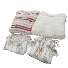 186005 現状品 ★美品あり★ ジェラートピケ ルームウェア フリーサイズ 4点まとめ売り