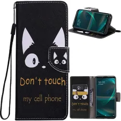 【新着商品】FOR Sony Xperia 5 III SO-53B/SOG05 ケース スマホケース 手帳型 ケース FOR Sony Xperia 5 III SO-53B/SOG05 カバー 猫 ストラップホール付きスタンド機能付き スマホカバー 財布型