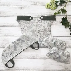 アンジェレッテ用よだれパッド・首回りカバー・抱っこ紐スタイ3点セット