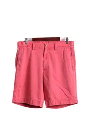 【お得なクーポン配布中!】 ポロ ラルフローレン コットン チノ ショートパンツ メンズ 34 / ショーツ 短パン 半パン アーミー タイプ ノータック ワンポイント ピンク