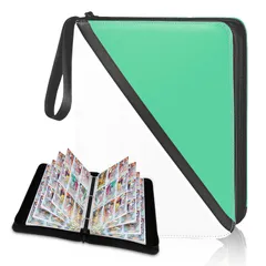 カードバインダー カード収納 透明シート 防水PU素材 900枚収納可能 両面利用 大容量 50ページ ファイル 各種カードを集める トレカ ９ポケット スターカード カードファイル コレクションファイル YoKiStar