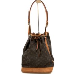【極美品】LOUIS VUITTON　ルイヴィトン　M42224　モノグラム　ノエ　ショルダーバッグ　巾着　ワンショル　レディース　メンズ