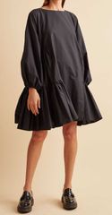 Merlette BYWARD DRESS マーレット バイワード ドレス ワンピース ブラック コットン