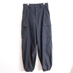【中古C】THE RERACS ザリラクス 48 L メンズ カーゴパンツ RERACS BRIGHT PE TWILL FRENCH ARMY F2 CARGO PANTS 24SS-REPT-203-J 濃紺 中古C 古着