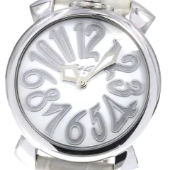 極美品　ガガミラノ GaGa Milanoマヌアーレ40MM スターダスト Amazon.co.jp: [ガガミラノ]GAGA MILANO 腕時計 レディース