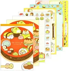 【中古】ノート・メモ帳 集合(なりきりおすしの会) メモパッド 「すみっコぐらし」