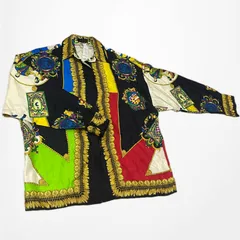 美品 イスタンテ ジャケット VERSACE Istante ペイズリー柄 中古・古着通販】VERSACE (ヴェルサーチェ) 総柄キルティング