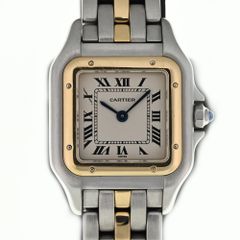 カルティエ CARTIER W25029B5 パンテール SM 1ロウ SS/K18 クォーツ レディース良品 E#136278