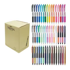 新品 ゼブラ ジェルボールペン サラサクリップ 0.5mm 48色セット 専用パッケージ入 JJ15-48C-AZ