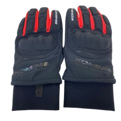 【美品】 KOMINE コミネ 06-816 ウインターグローブ　Lサイズ　ブラック系　黒系 14534-60