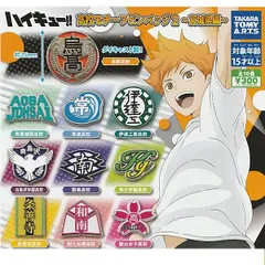 ※即発送可※未使用　ハイキュー！！烏野高校　バッジ　ピン 2025年最新】ハイキュー ピンバッジ 高校モチーフ 烏野の人気