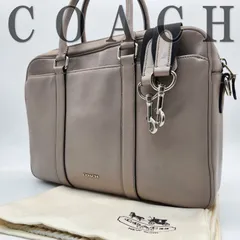 希少色】COACH コーチ ブリーフケース ビジネスバッグ 2way A4可