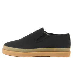 美品 COMME des GARCONS コムデギャルソン 初期 プラットフォーム コットンキャンバス ガムソール スリッポン 厚底 アーカイブ HOMME スニーカー 90s～00s ブラック 黒 24 ブランド 日本製 ブランドのサムネイル
