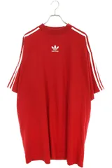 バレンシアガ ×アディダス adidas 23SS 739101 TNVA6 ダブルネームT