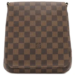 ルイヴィトン LOUIS VUITTON ショルダーバッグ ミュゼット サルサ ショートストラップ モノグラムキャンバス ダミエエベヌ ゴールド金具 茶 肩掛け  N51260 AS0011【中古】