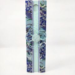 コロコロコイン 彩どりおふだ 友禅和紙千代紙 青海波 桜 蝶 ご長寿のお祝いに 手作りの想いが伝わります