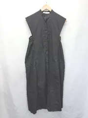 ◇ ⊂ ZARA ザラ バンドカラー ノースリーブ ロング ワンピース サイズEUR XS USA XS MEX 24 ブラック レディース E  【1506110005922】