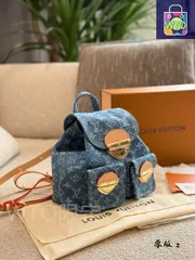 【J.E】【美品】⭐︎希少⭐︎ルイヴィトン ハンドバッグ モノグラム・デニム 2025年最新】ヴィトン モノグラム デニム バッグの人気アイテム