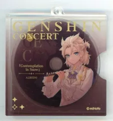 【中古】キーホルダー アルベド 塵世華章シリーズ キャラCD風アクリルキーホルダー(キャラクターストラップ) 「原神 GENSHIN CONCERT 2023 Melodies of an Endless Journey」のサムネイル