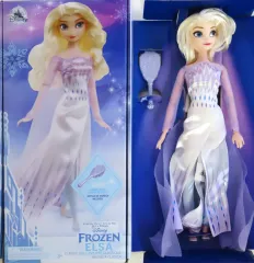 【中古】ドール エルサ(ブラシ付き) 「アナと雪の女王」 ディズニープリンセス クラシックドールコレクション