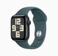 [新品] Apple Watch SE 第2世代 GPSモデル 40mm ミッドナイトアルミニウムケース MA9A4J/A-MAX54FE/A (Size:S/M)