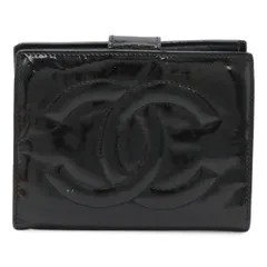 CHANEL シャネル　エナメル がま口 二つ折り長財布　パテント　ココマーク 楽天市場】【未使用品】【財布】CHANEL シャネル パテント