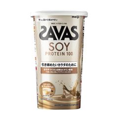 ザバス(SAVAS) ソイプロテイン100 カフェラテ風味 224g 明治