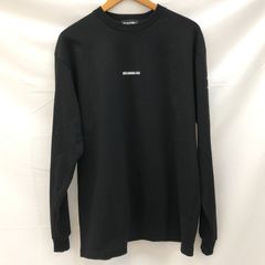志村けん x GOD SELECTION XXX L/S Tee Lサイズ 変なおじさん 長袖Tシャツ ゴッドセレクション トリプルエックス 黒 ブラック 志村けんの大爆笑展 中古 /ｍ 250707 02342hi◇128