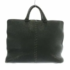 ボッテガヴェネタ BOTTEGA VENETA ハンドバッグ トート レザー シボ革 オープントップ グレー /XZ ■OH ■GY20のサムネイル
