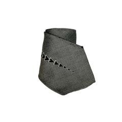 GIANNI VERSACE ジャンニ ヴェルサーチ 幾何学模様 シルク ワイド ネクタイ 大剣巾8.5cm グレー ビジネス メンズ イタリア製 当時物