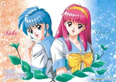 バンプレスト プライズ用 バンプレキャラポスター ときめきメモリアル scene1 Saki&Shiori B2ポスター