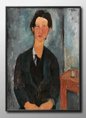 14273アメデオ モディリアーニ ハイム スーティン A3 サイズ ポスター アート おしゃれ 絵画 インテリア 北欧 イラスト マット紙 艶消し アートパネル 額 フレーム デザイン 壁掛け ギフト 新築祝い ディスプレイ