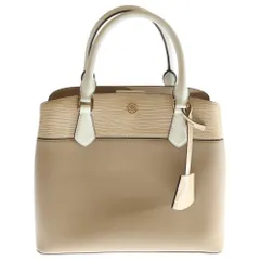 TORY BURCH (トリー バーチ) 2Way レザー ショルダー ハンドバッグ ベージュ レディース