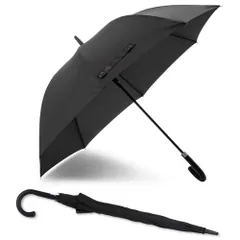 小川(Ogawa) 大きいサイズ 傘 メンズ ブラック 丈夫 超撥水 まとめやすい しまいやすい 70cm 8本骨 日本ブランド 彗(SUI) 53270