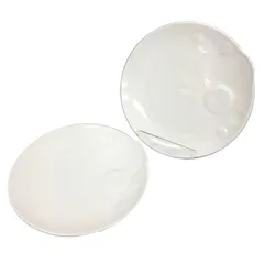 セール　TIFFANY＆Co.　ティファニー　MOONSムーンズ プレート 17.5cm 2枚セット ペア　皿 食器【未使用】【新古品】【中古】TIFFANY　食器　aq8372