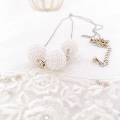 プルーベース　艶感ネックレス