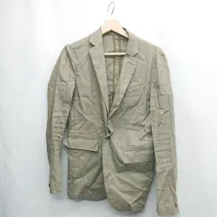 ◇ ⊇ nano universe 長袖 ジャケット サイズS カーキ メンズ E  【1502180036453】