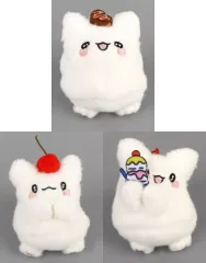 【中古】キーホルダー 全3種セット おやつマスコット 「はなまるおばけ」