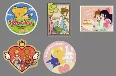【中古】シール・ステッカー(キャラクター) B柄 ステッカーセット(5枚組) 「カードキャプターさくら展 -魔法にかけられた美術館-」