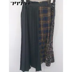 ◇ PAGEBOY ページボーイ ALICIA ロング フレア スカート サイズF ブラック ブラウン系 レディース  【中古】 【1201240001973】のサムネイル
