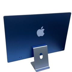 iMac 24インチ Retina 4.5Kディスプレイモデル M4チップ 8コアGPU 256GB SSD 16GBメモリ MWUF3J/A ブルー 【中古】 12505K115