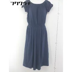 ◇ Khaju カージュ SHIPS シップス ウエストゴム　オフショル 半袖 オールインワン ネイビー レディース  【中古】 【1108060008376】のサムネイル