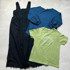 【まとめ売り】earth music &ecology アース ワンピース カットソー レディースF 3点セット