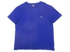 Ralph Lauren ラルフローレン ポケットTシャツ L 青 USA古着