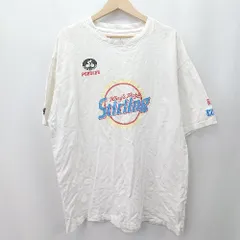 ◇ ⊃ niko and … ニコアンド イラストプリント 半袖 クルーネック半袖Ｔシャツ サイズＬ ホワイト系 レディース メンズ E  【1507280007730】