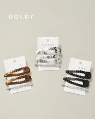 GOLDY/ゴールディ/スパンコール インレイド セット ヘアピン/アクセサリー/6240802