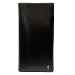 Cartier カルティエ パシャライン 財布 長財布 ロングウォレット 二つ折り財布 折財布 レザー ブラック