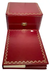 Cartier 時計用赤い箱と付属品　空箱 カルティエ ケース 時計用 空き箱 空箱 ボックス BOX 付属品