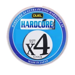 【人気商品】DUEL ( デュエル ) PEライン 釣り糸 HARDCORE X4 マーキングシステム/10m×5色 【 ライン 釣りライン 釣具 高強度 高感度 】